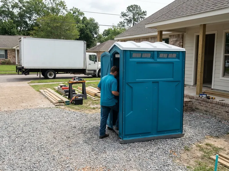 High-Rise & Roll-Around Construction Restrooms in Baton Rouge, LA
