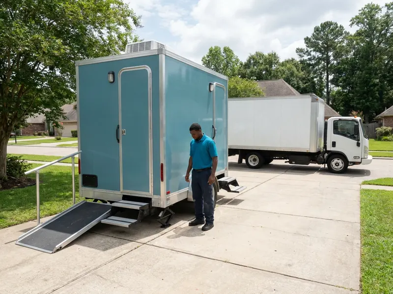 Luxury Restroom Trailers in Baton Rouge, LA